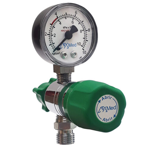 Válvula reguladora para rede de gases Oxigênio