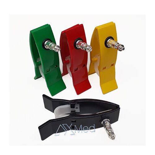 Conjunto com 04 cardioclip colorida infantil